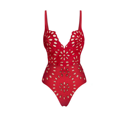 New 2025 Women's One-Piece Swimsuit High-Waist Bikini